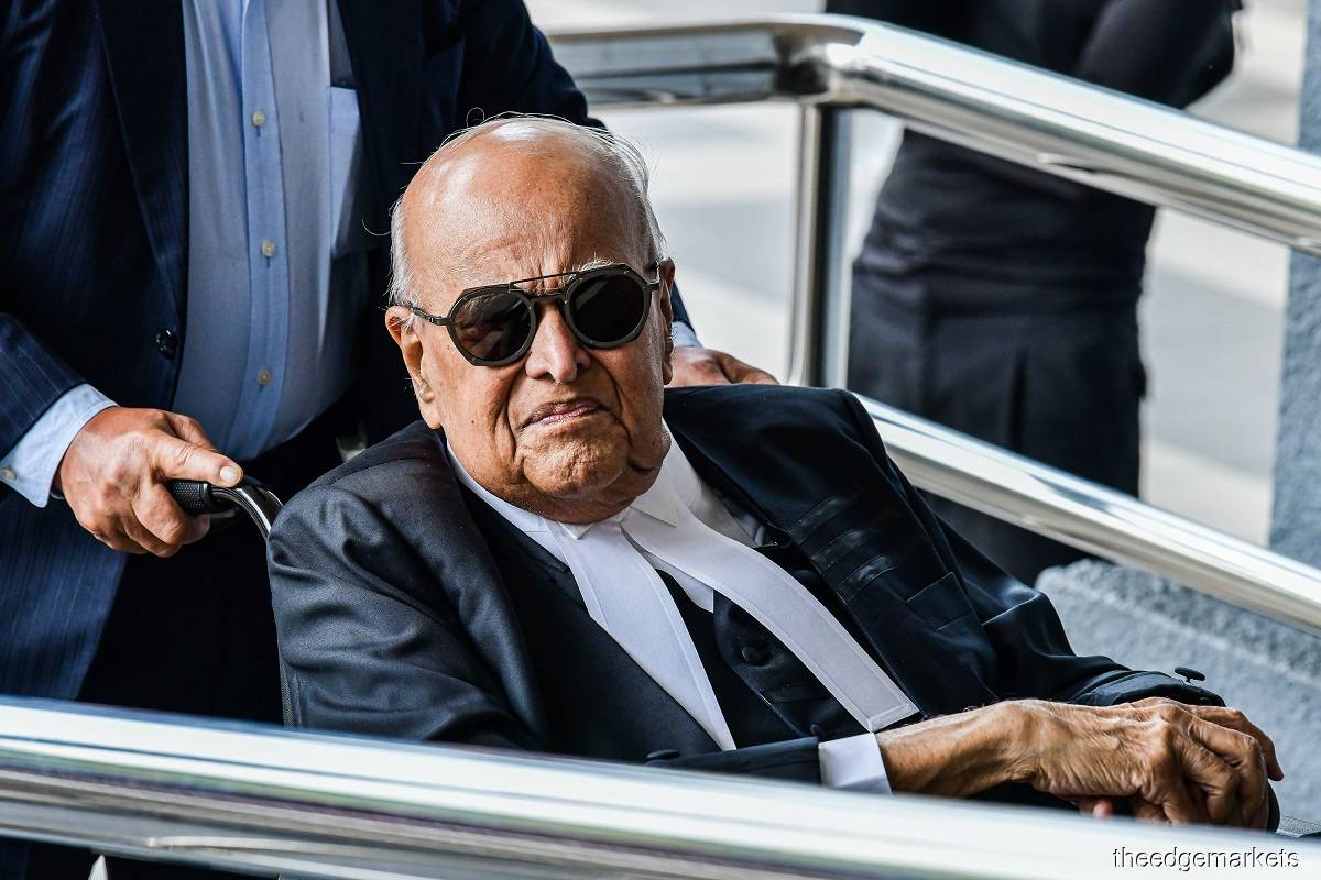 According to lead prosecutor Datuk Seri Gopal Sri Ram (pictured), the bribed 1MDB official that former Goldman Sachs banker Tim Leissner testified about could very well be former prime minister Datuk Seri Najib Razak. (Photo by Zahid Izzani Mohd Said/The Edge)